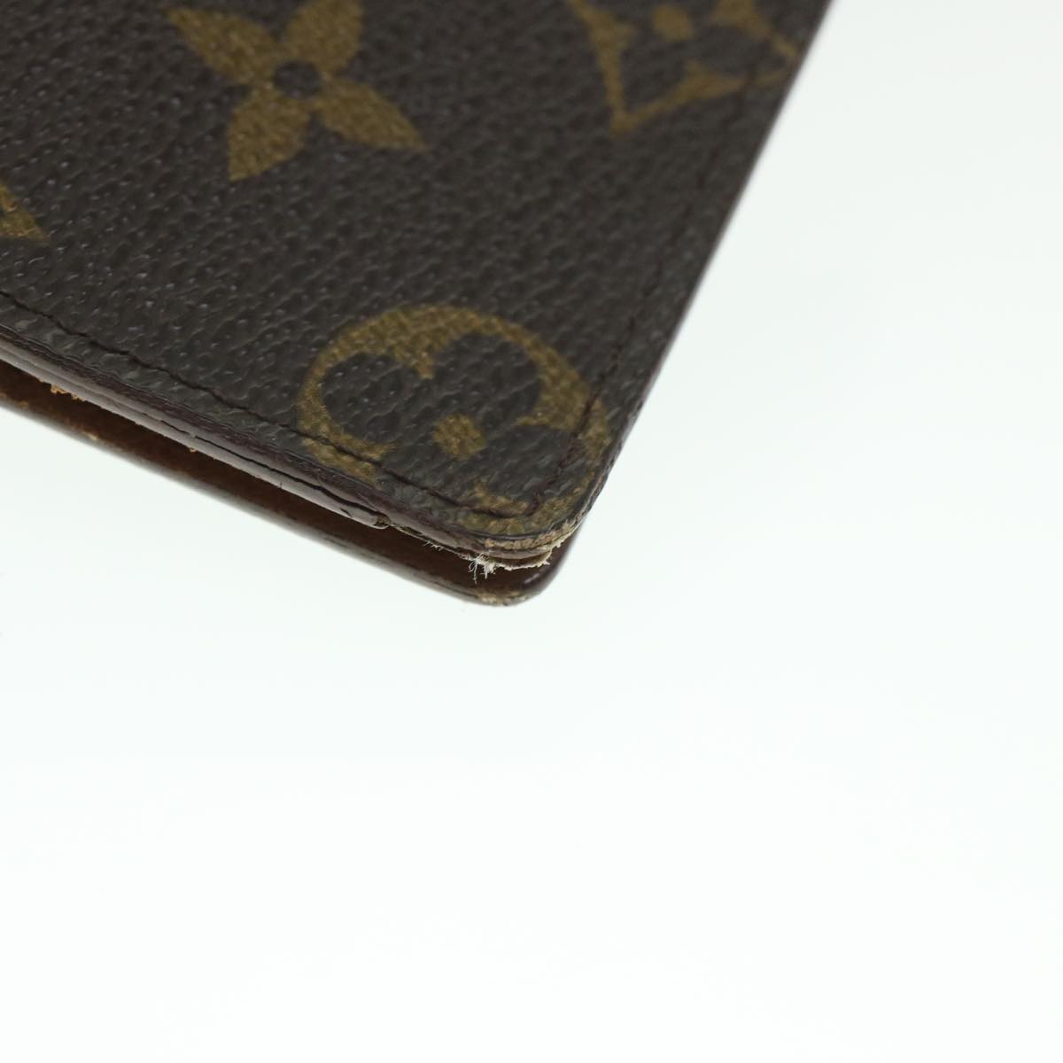 LOUIS VUITTON Monogram Porte Valeurs Cartes Credit Wallet M61823 LV Auth 55631