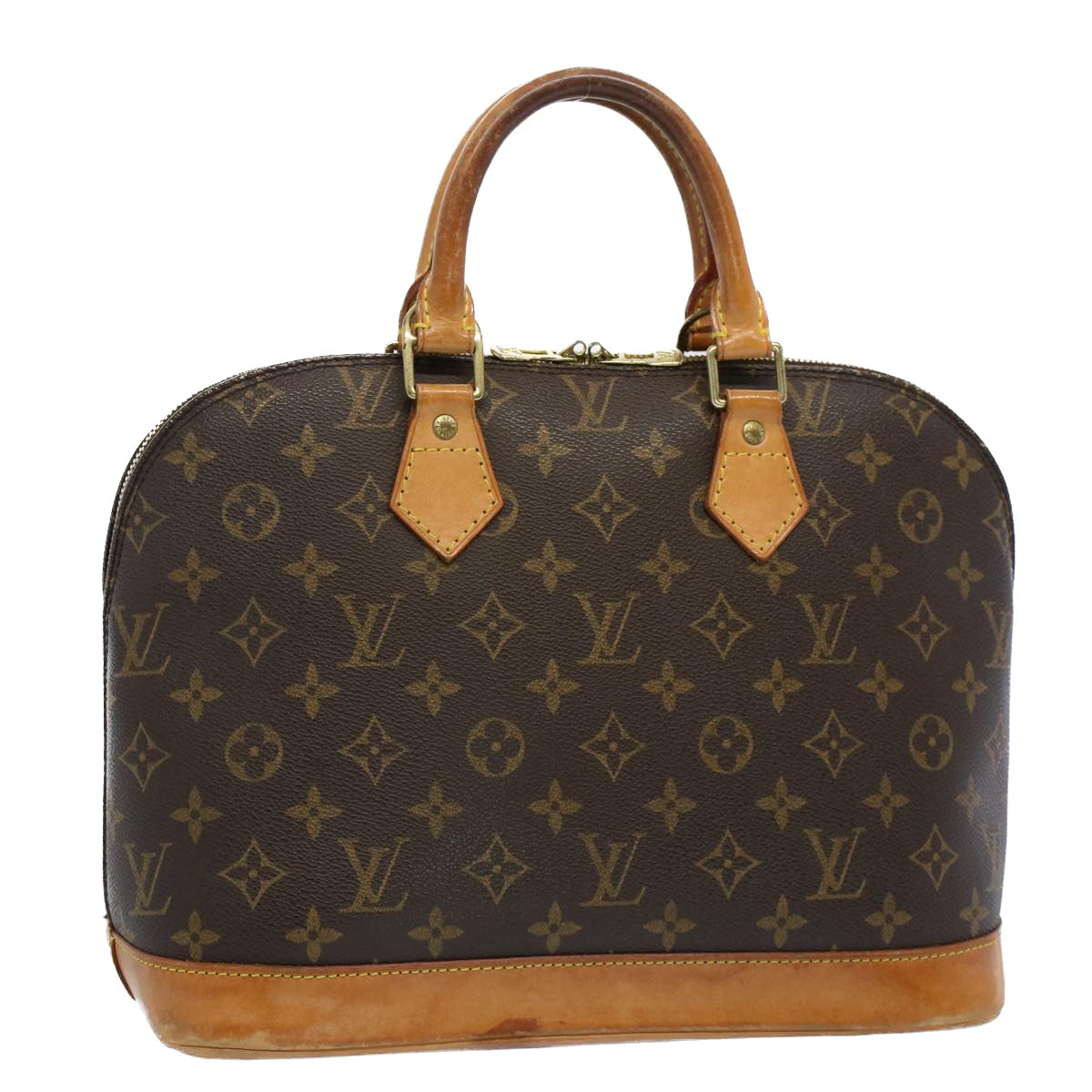 LOUIS VUITTON Monogram Alma Hand Bag M51130 LV Auth 55637