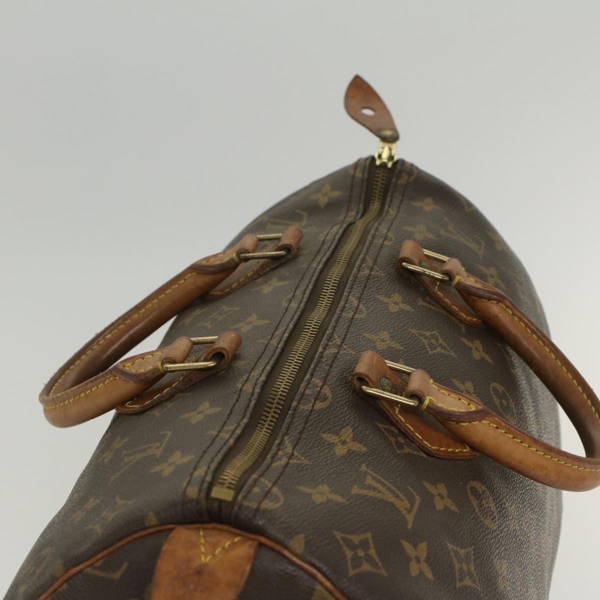 LOUIS VUITTON Monogram Speedy 30 Hand Bag M41526 LV Auth 55642