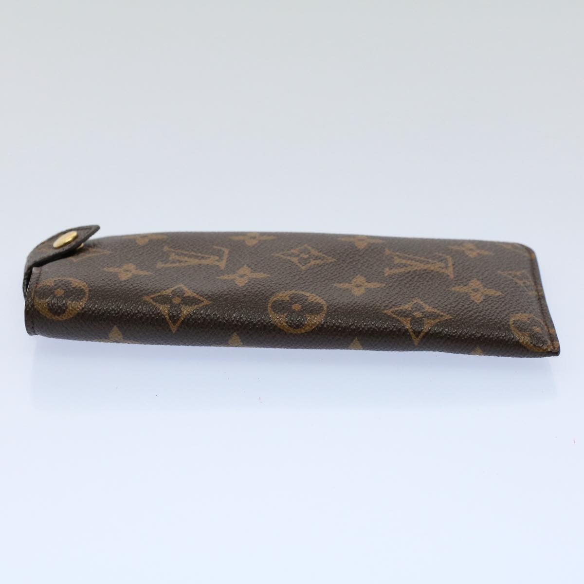 LOUIS VUITTON Monogram Etui Lunette MM Glasses Case M66544 LV Auth 55661