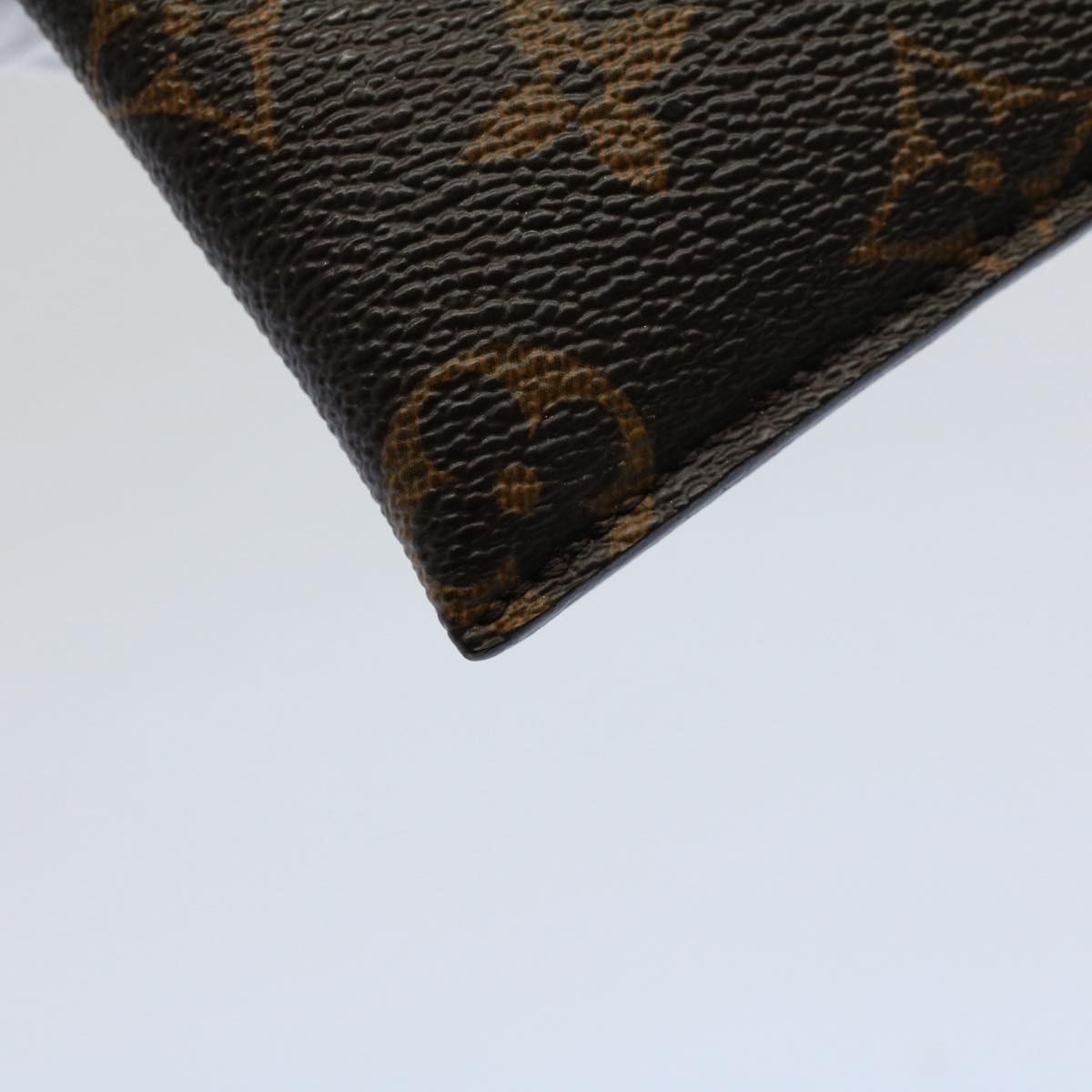 LOUIS VUITTON Monogram Etui Lunette MM Glasses Case M66544 LV Auth 55661