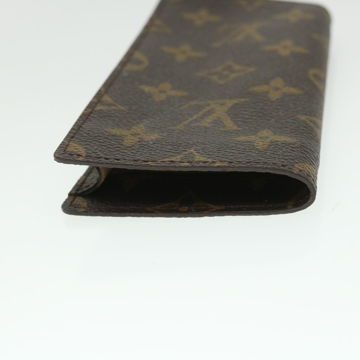 LOUIS VUITTON Monogram Etui Lunettes Simple Glasses Case M62962 LV Auth 55668