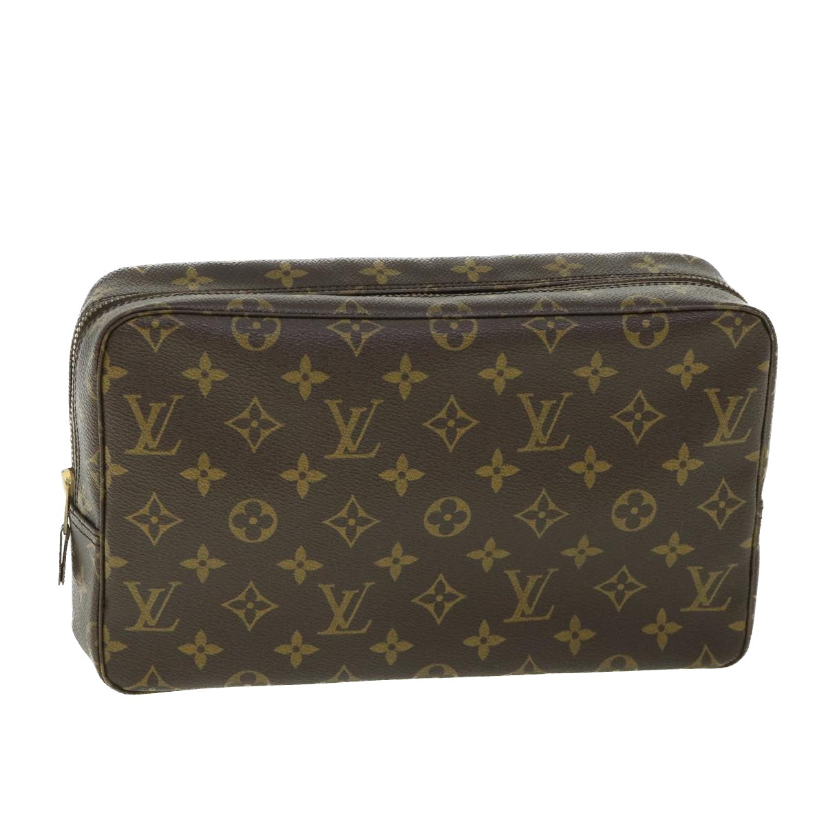 LOUIS VUITTON Monogram Trousse Toilette 28 Clutch Bag Vintage M47522 Auth 55714