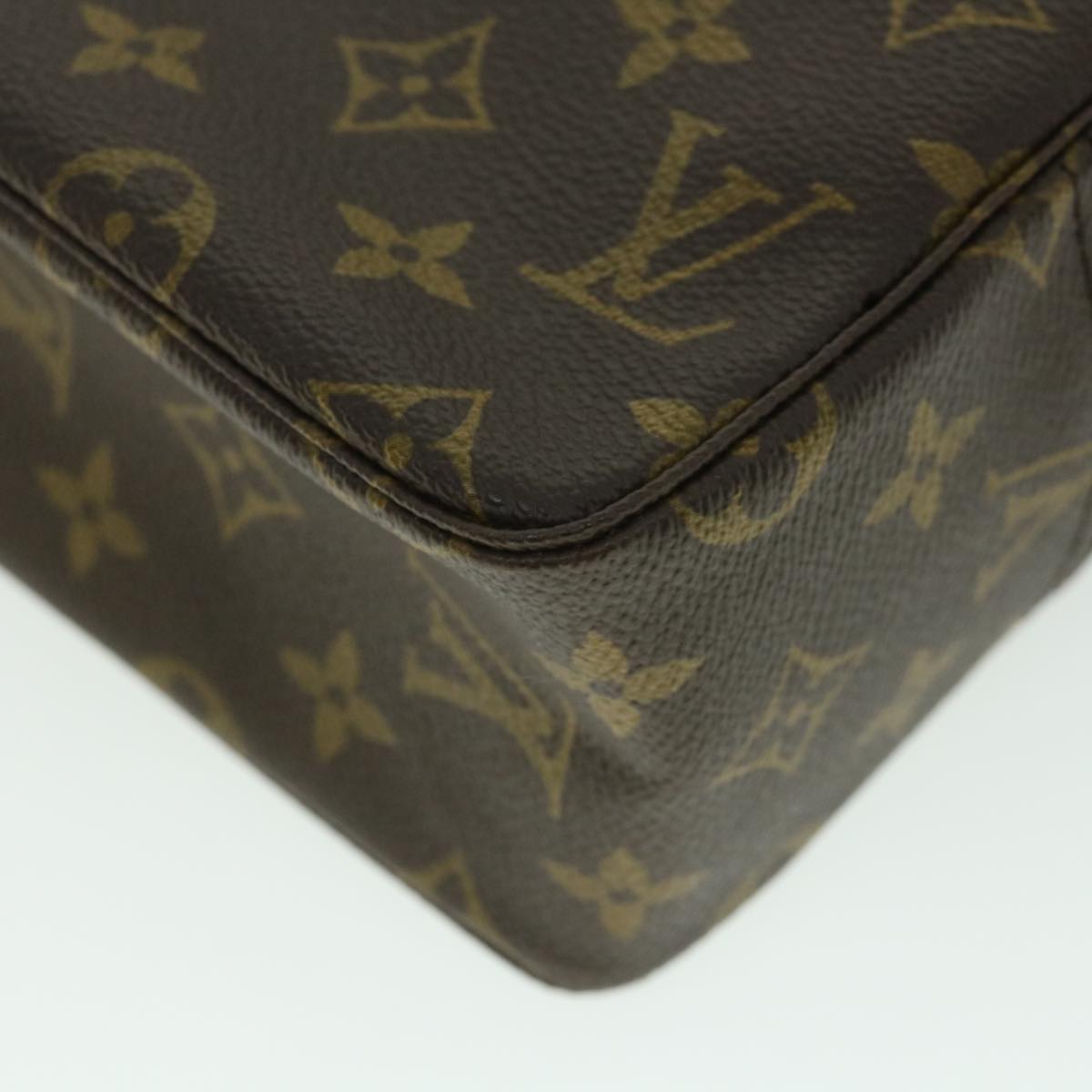 LOUIS VUITTON Monogram Trousse Toilette 28 Clutch Bag Vintage M47522 Auth 55714