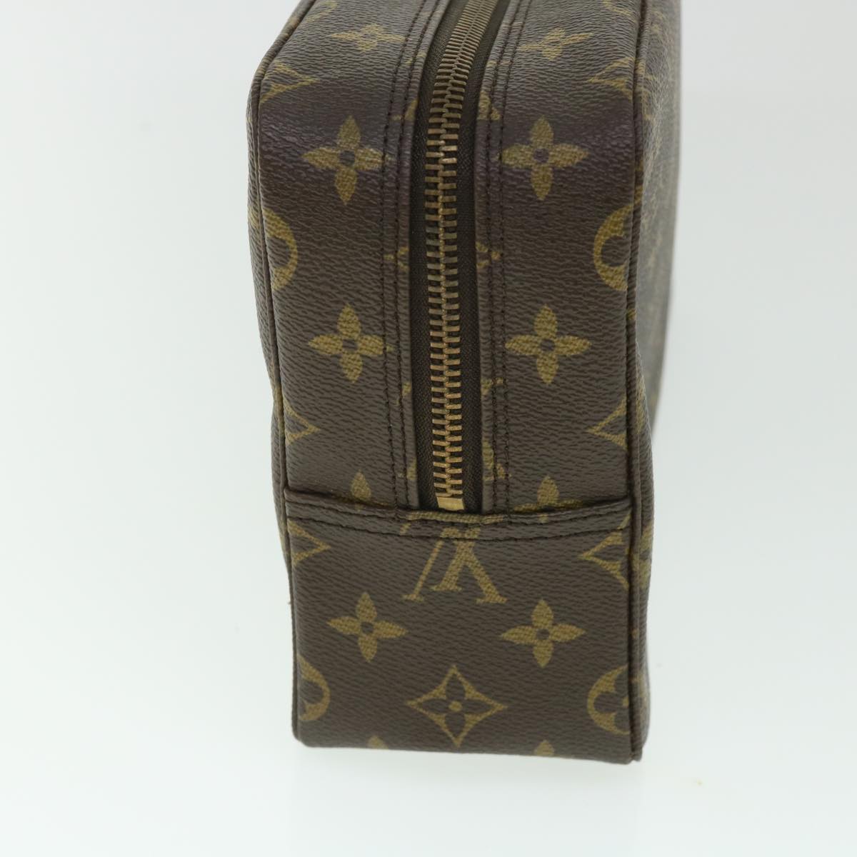 LOUIS VUITTON Monogram Trousse Toilette 28 Clutch Bag Vintage M47522 Auth 55714