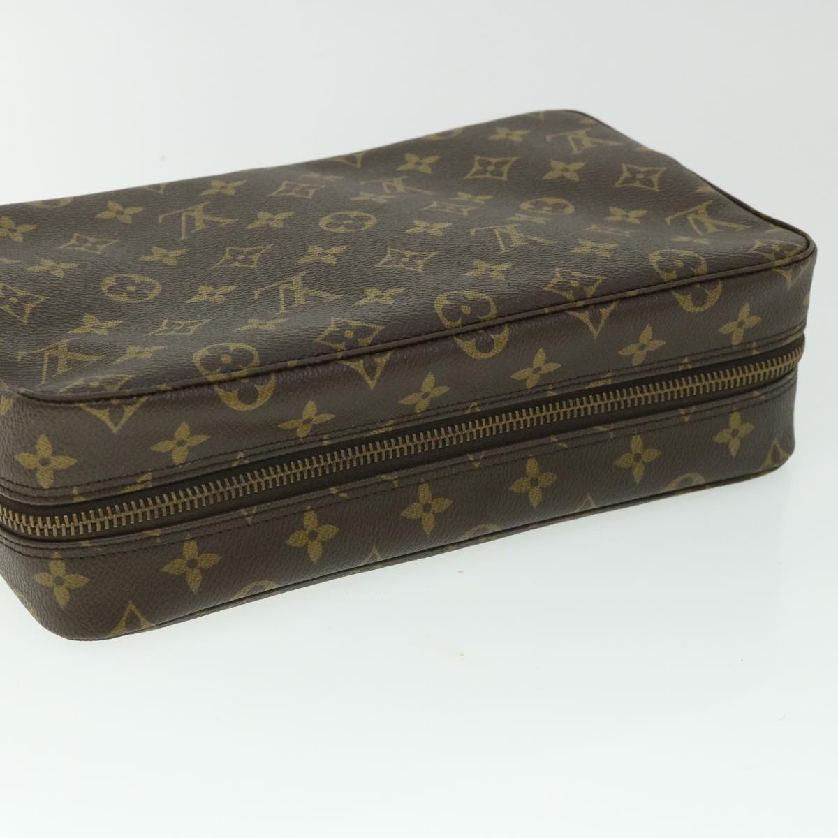 LOUIS VUITTON Monogram Trousse Toilette 28 Clutch Bag Vintage M47522 Auth 55714