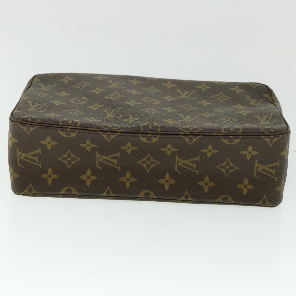 LOUIS VUITTON Monogram Trousse Toilette 28 Clutch Bag Vintage M47522 Auth 55714