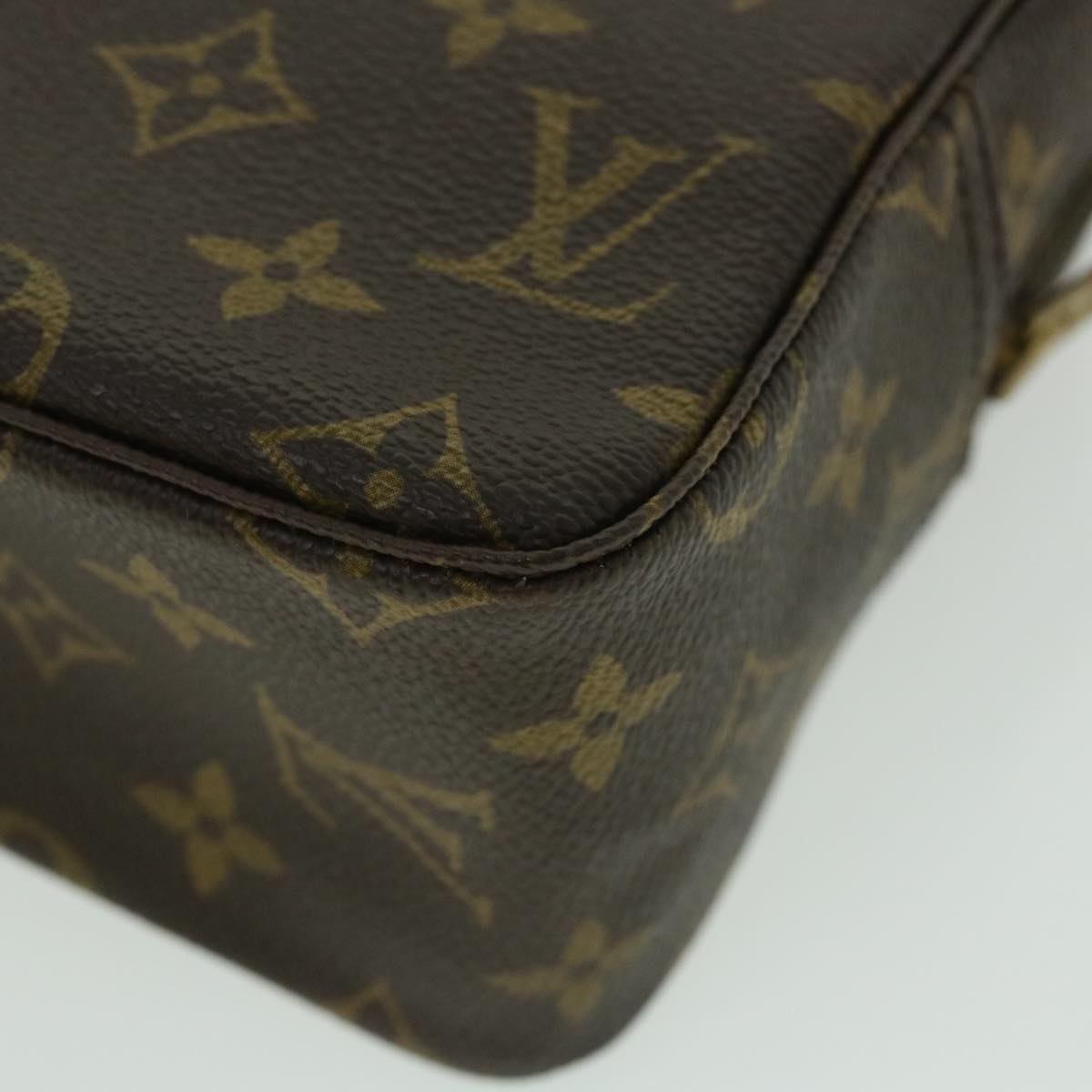 LOUIS VUITTON Monogram Trousse Toilette 28 Clutch Bag Vintage M47522 Auth 55714