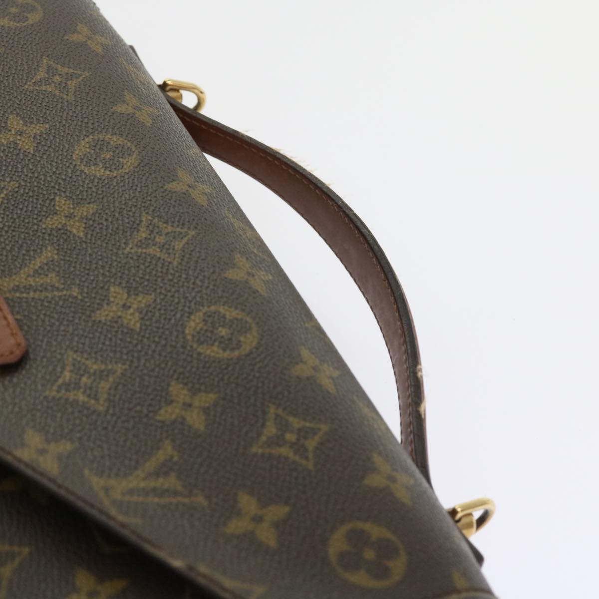 LOUIS VUITTON Monogram Monceau 28 Hand Bag 2way M51185 LV Auth 55719