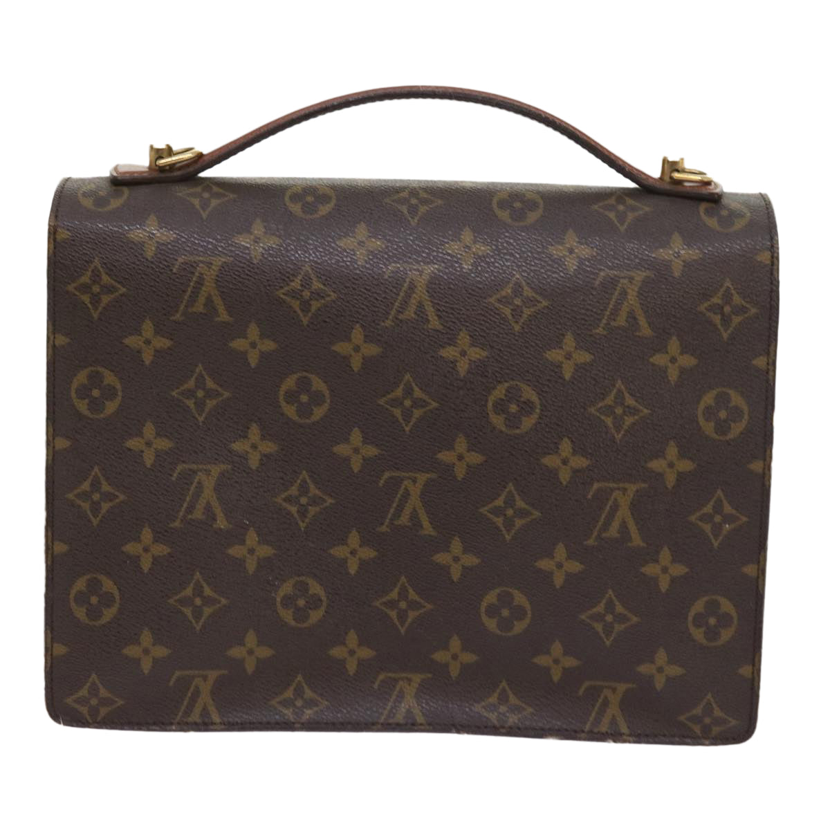 LOUIS VUITTON Monogram Monceau 28 Hand Bag 2way M51185 LV Auth 55719 - 0