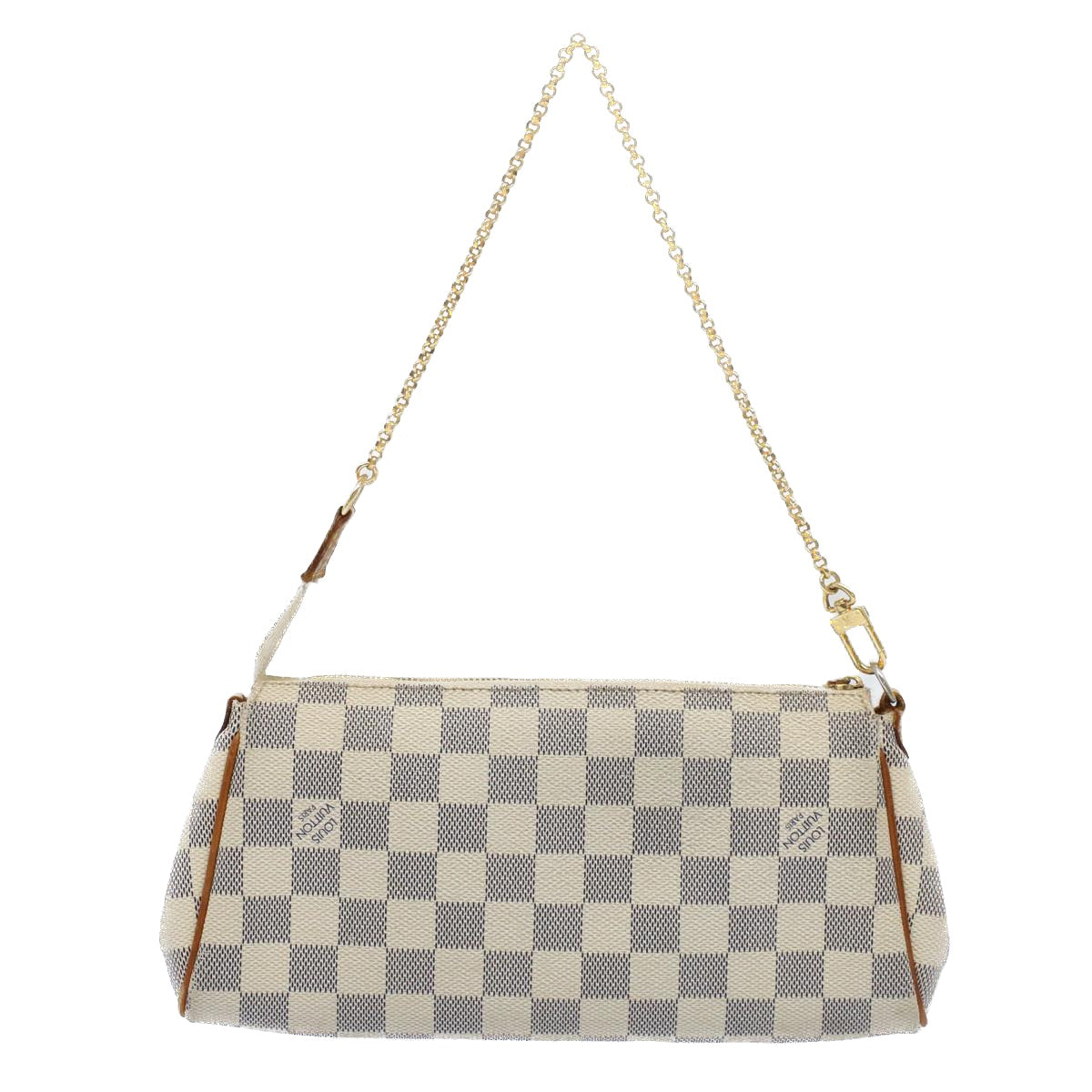 LOUIS VUITTON Damier Azur Eva Shoulder Bag 2way N55214 LV Auth 55721