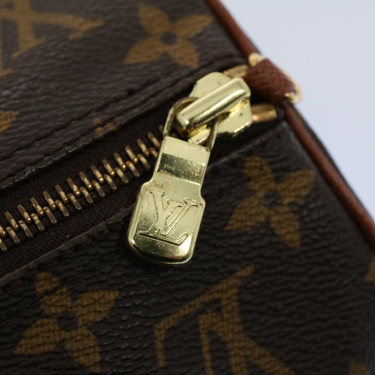 LOUIS VUITTON Monogram Papillon 30 Hand Bag M51385 LV Auth 55725