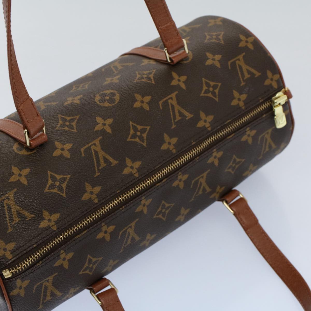 LOUIS VUITTON Monogram Papillon 30 Hand Bag M51385 LV Auth 55725