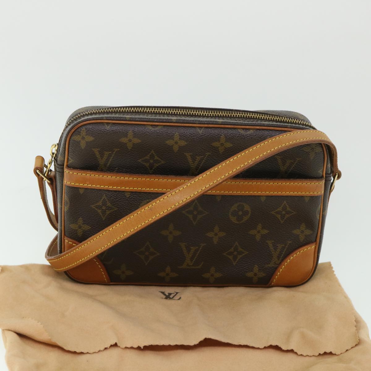 LOUIS VUITTON Monogram Trocadero 23 Shoulder Bag M51276 LV Auth 55728