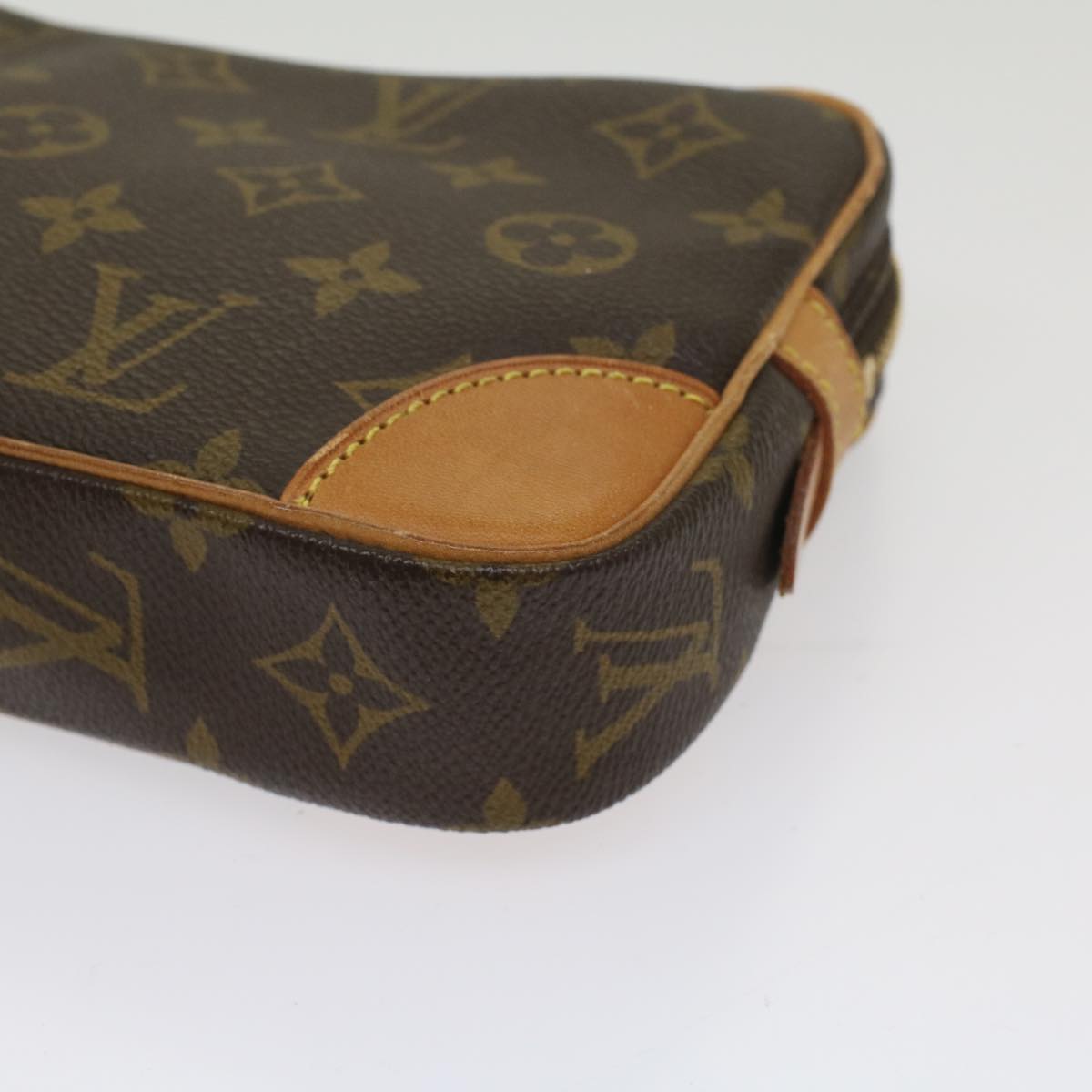 LOUIS VUITTON Monogram Marly Dragonne PM Clutch Bag M51827 LV Auth 55729