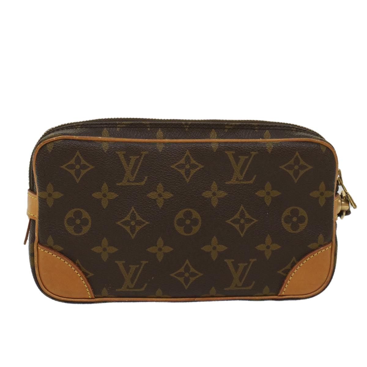 LOUIS VUITTON Monogram Marly Dragonne PM Clutch Bag M51827 LV Auth 55729 - 0