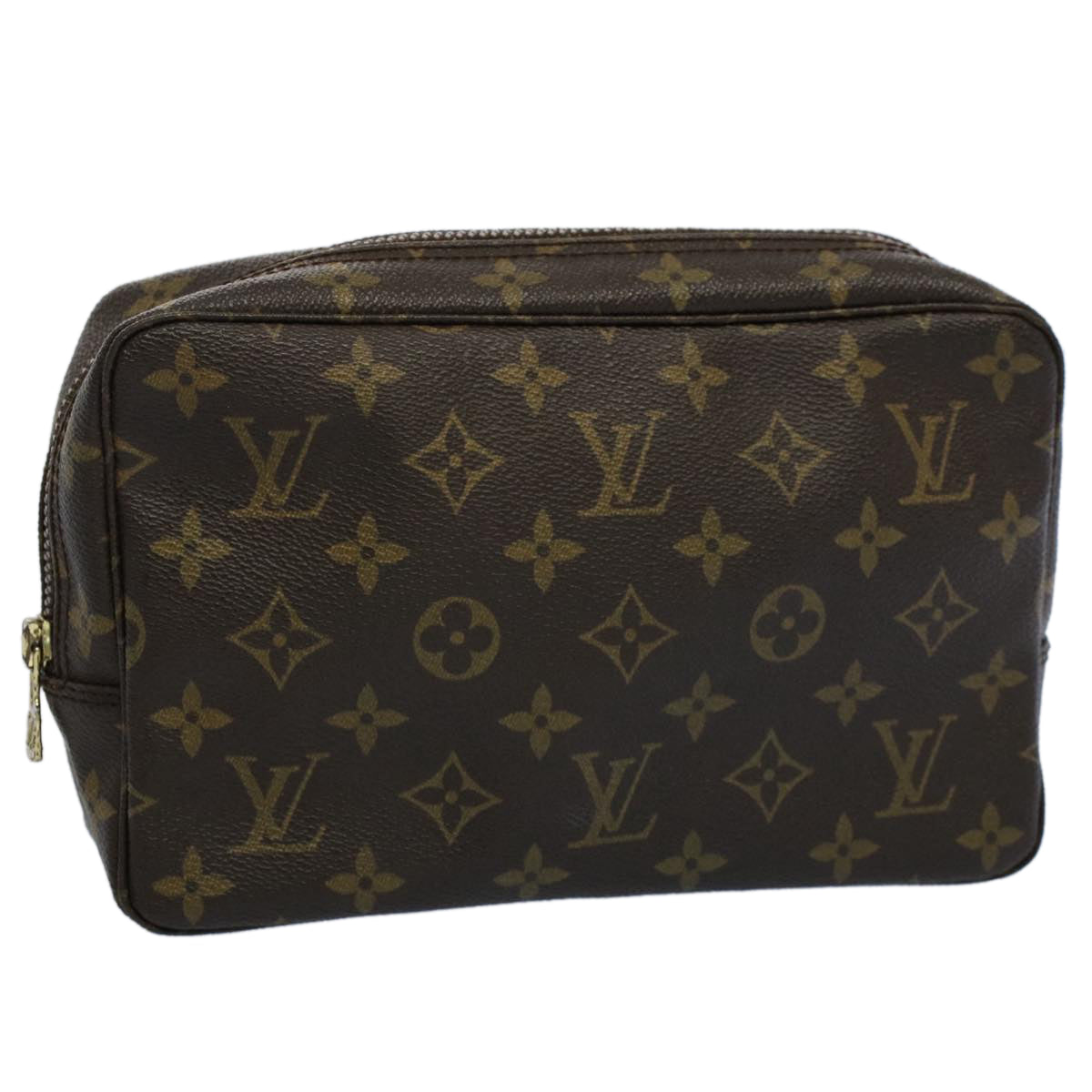 LOUIS VUITTON Monogram Trousse Toilette 23 Clutch Bag M47524 LV Auth 55731