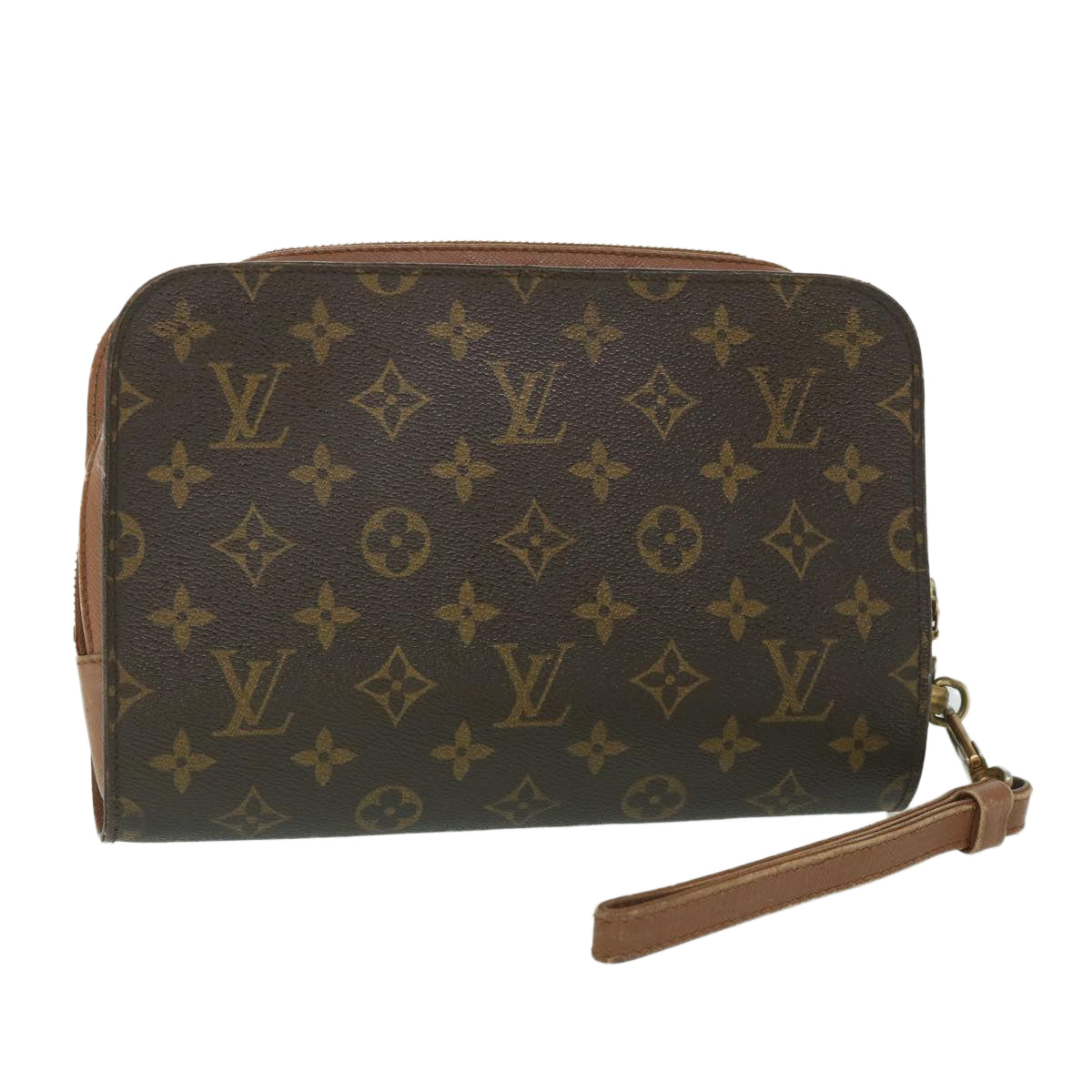 LOUIS VUITTON Monogram Orsay Clutch Bag M51790 LV Auth 55764