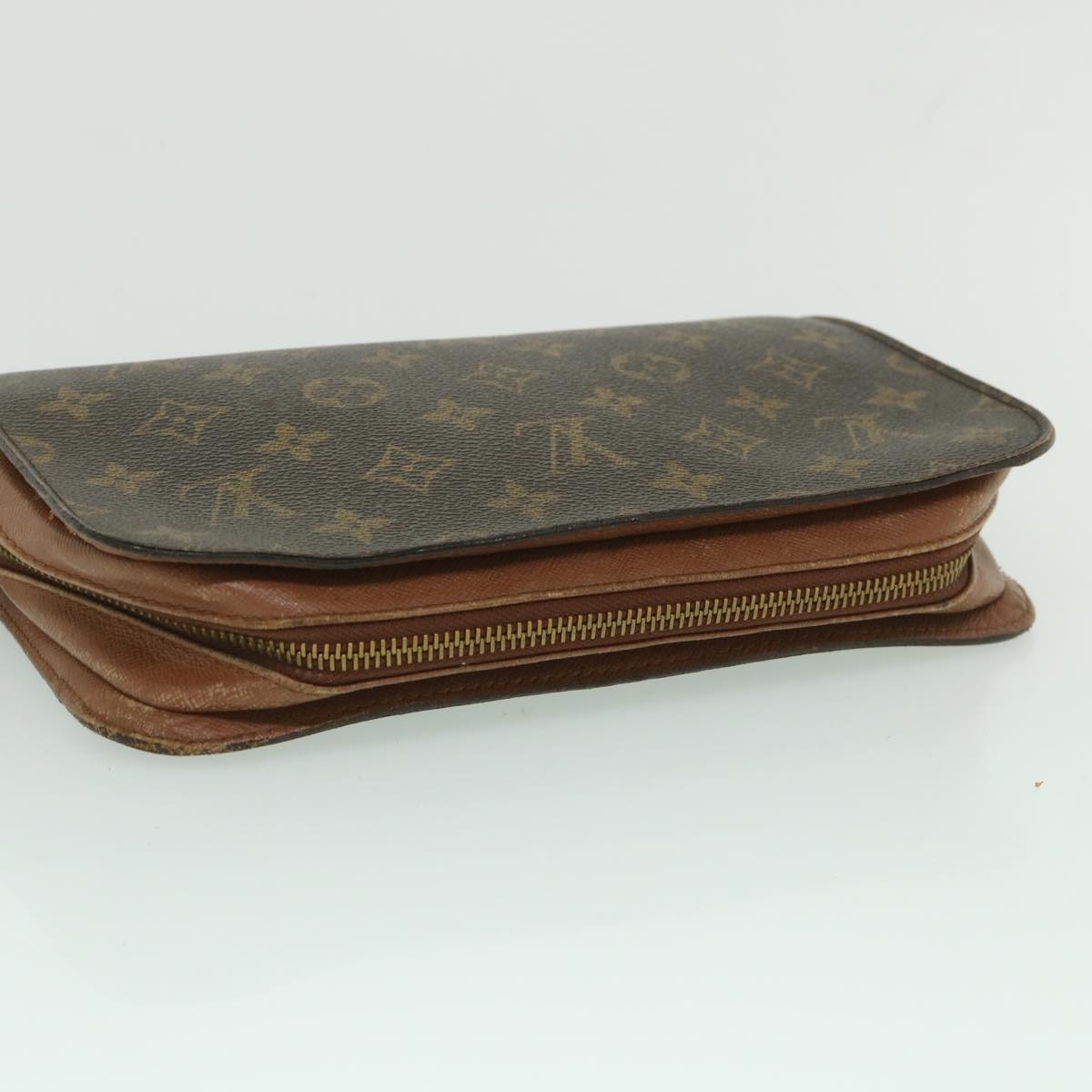 LOUIS VUITTON Monogram Orsay Clutch Bag M51790 LV Auth 55764