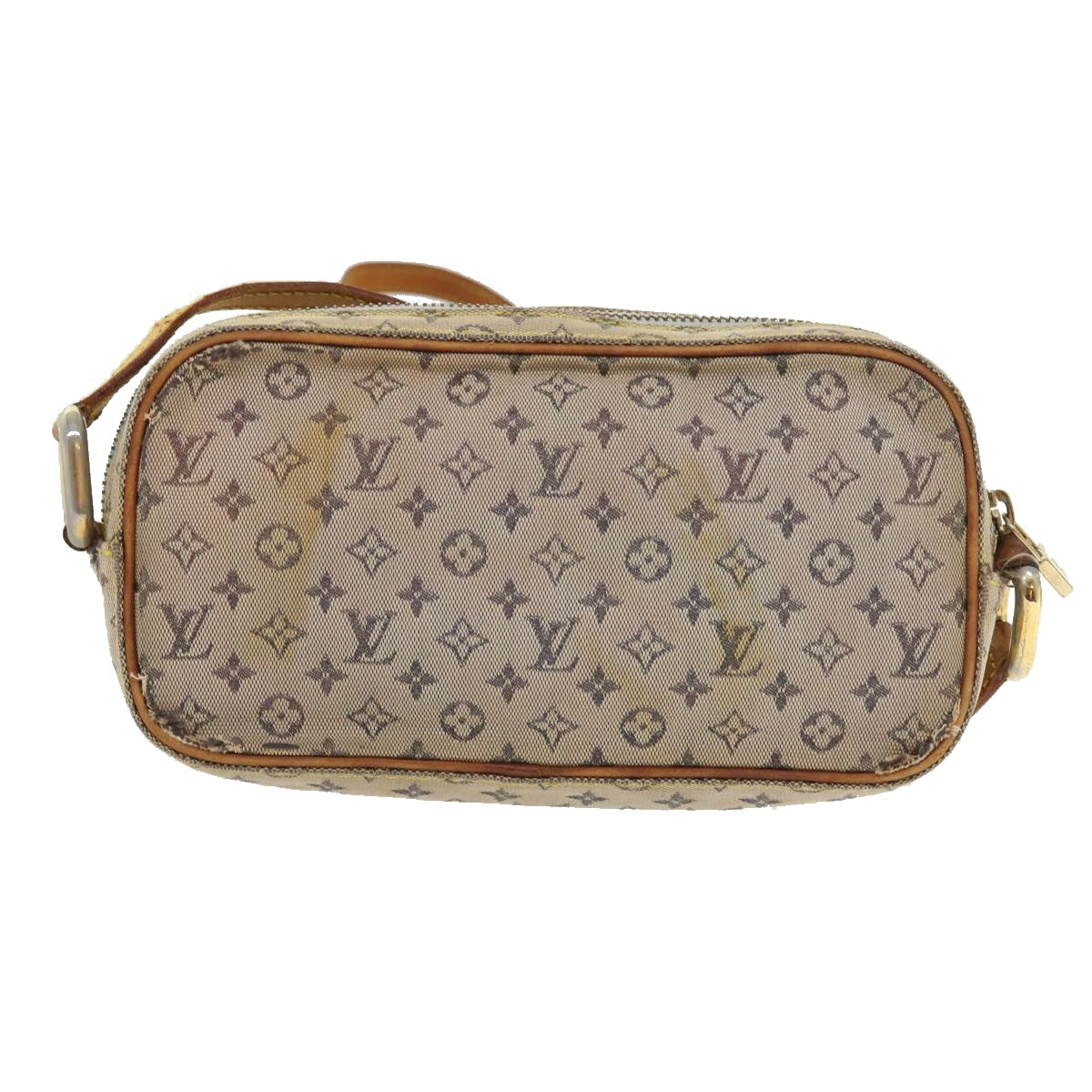 LOUIS VUITTON Monogram Mini Juliet MM Shoulder Bag Blue M92004 LV Auth 55782