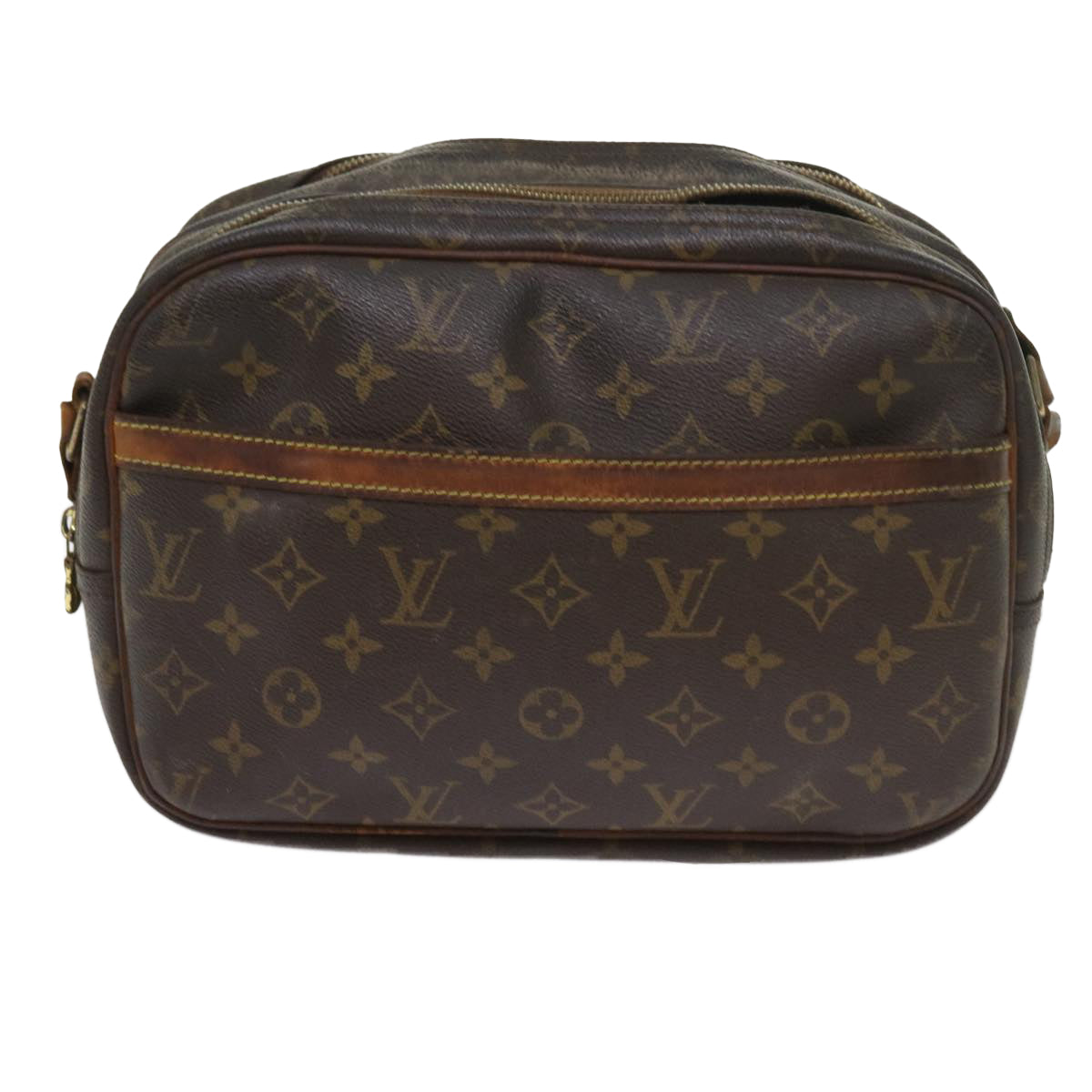 LOUIS VUITTON Monogram Reporter PM Shoulder Bag M45254 LV Auth 55792