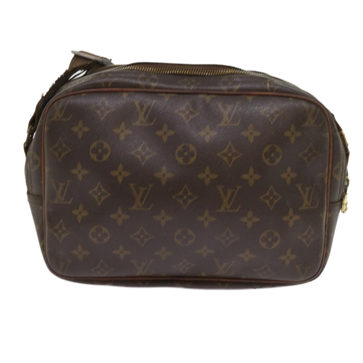 LOUIS VUITTON Monogram Reporter PM Shoulder Bag M45254 LV Auth 55792