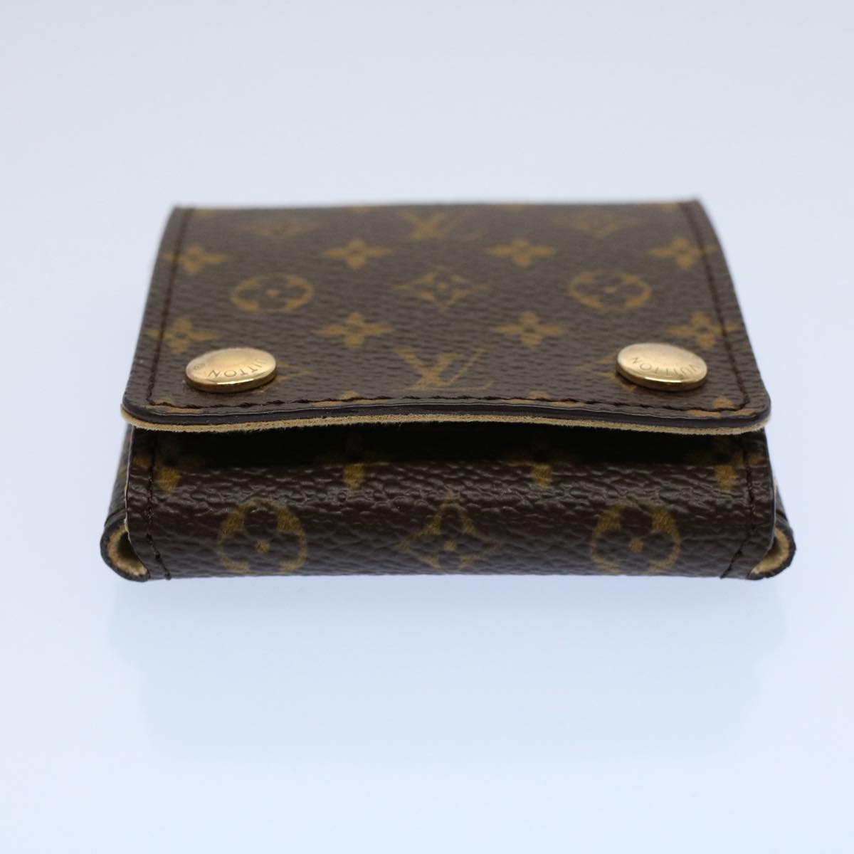 LOUIS VUITTON Monogram Jewelry Box LV Auth 55799