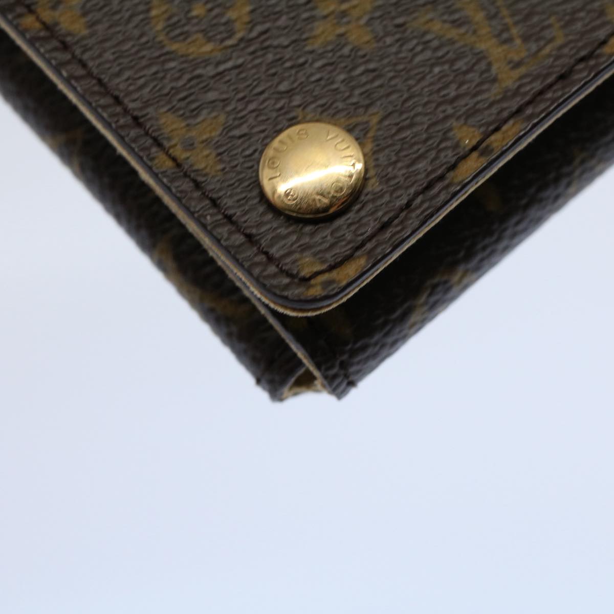 LOUIS VUITTON Monogram Jewelry Box LV Auth 55799