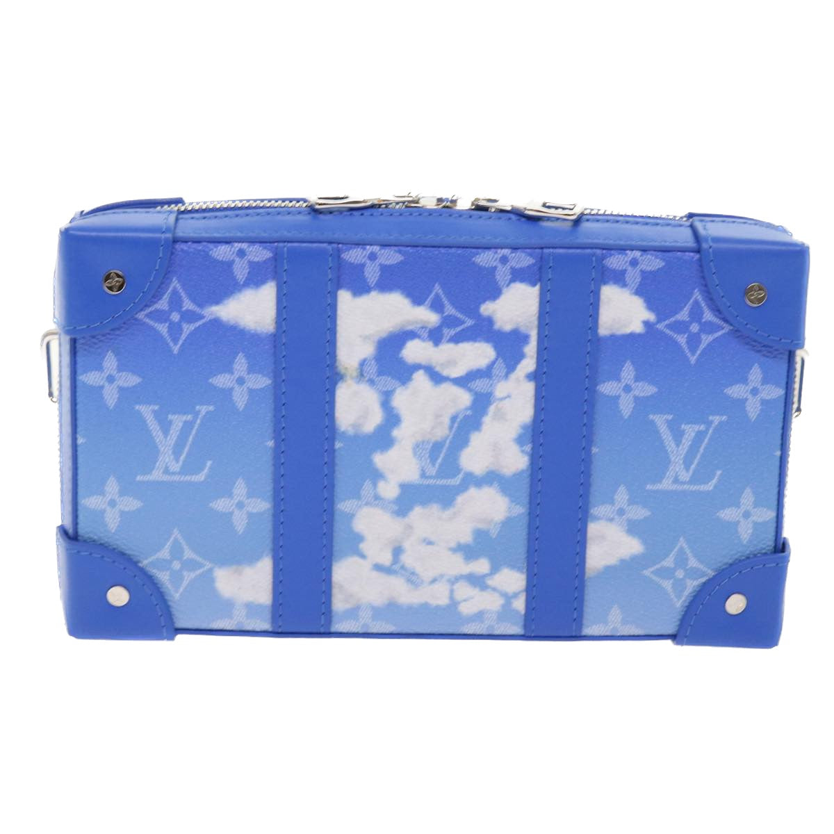 LOUIS VUITTON Monogram Clouds Soft Trunk Wallet Shoulder Bag M45432 Auth 55808A