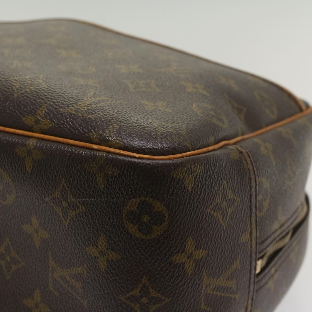 LOUIS VUITTON Monogram Deauville Hand Bag M47270 LV Auth 55844