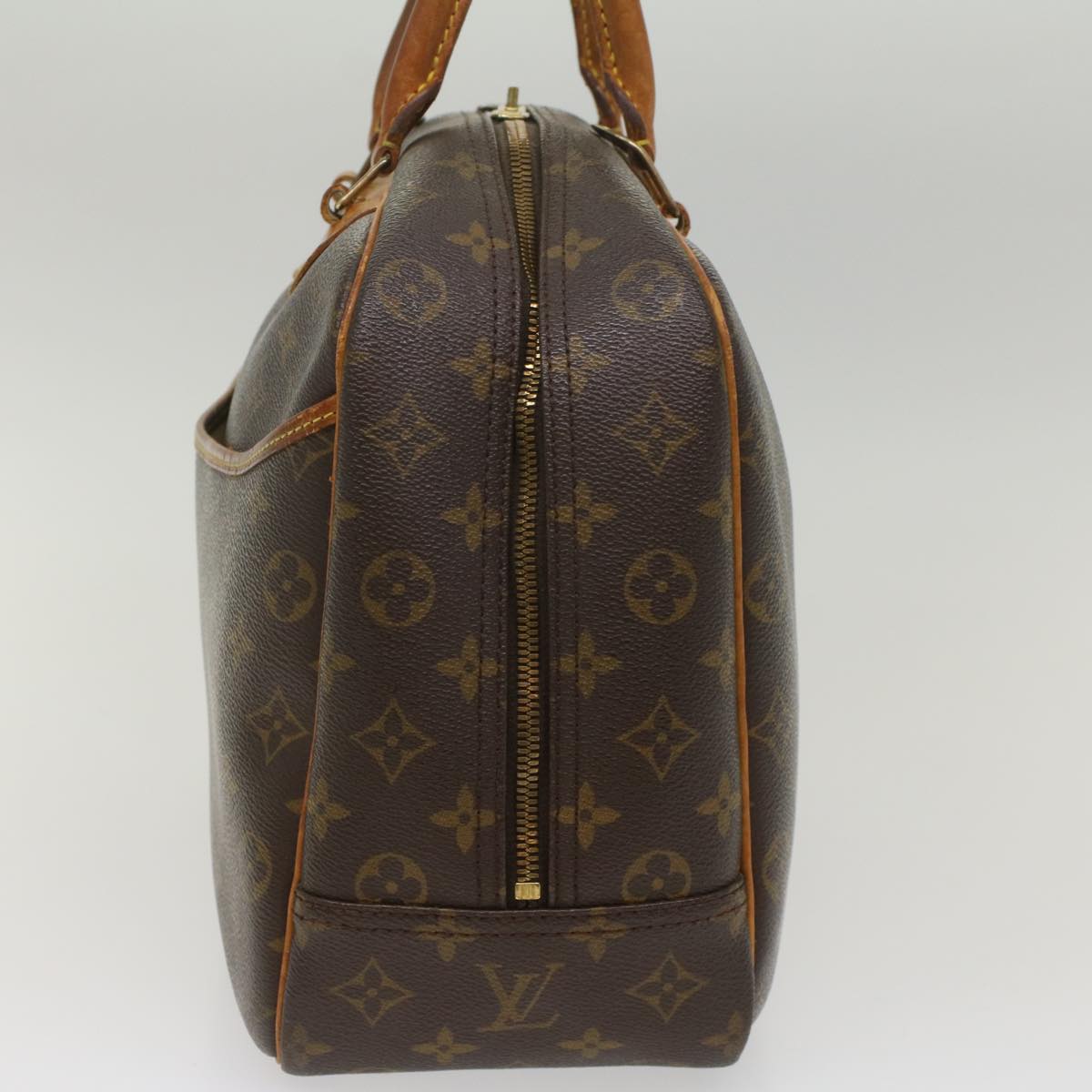 LOUIS VUITTON Monogram Deauville Hand Bag M47270 LV Auth 55844