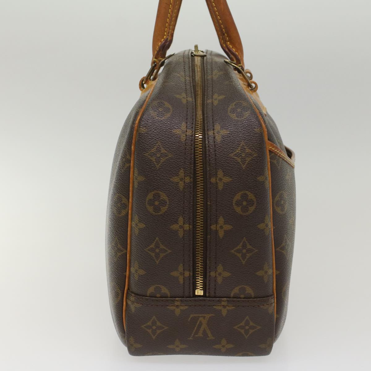 LOUIS VUITTON Monogram Deauville Hand Bag M47270 LV Auth 55844