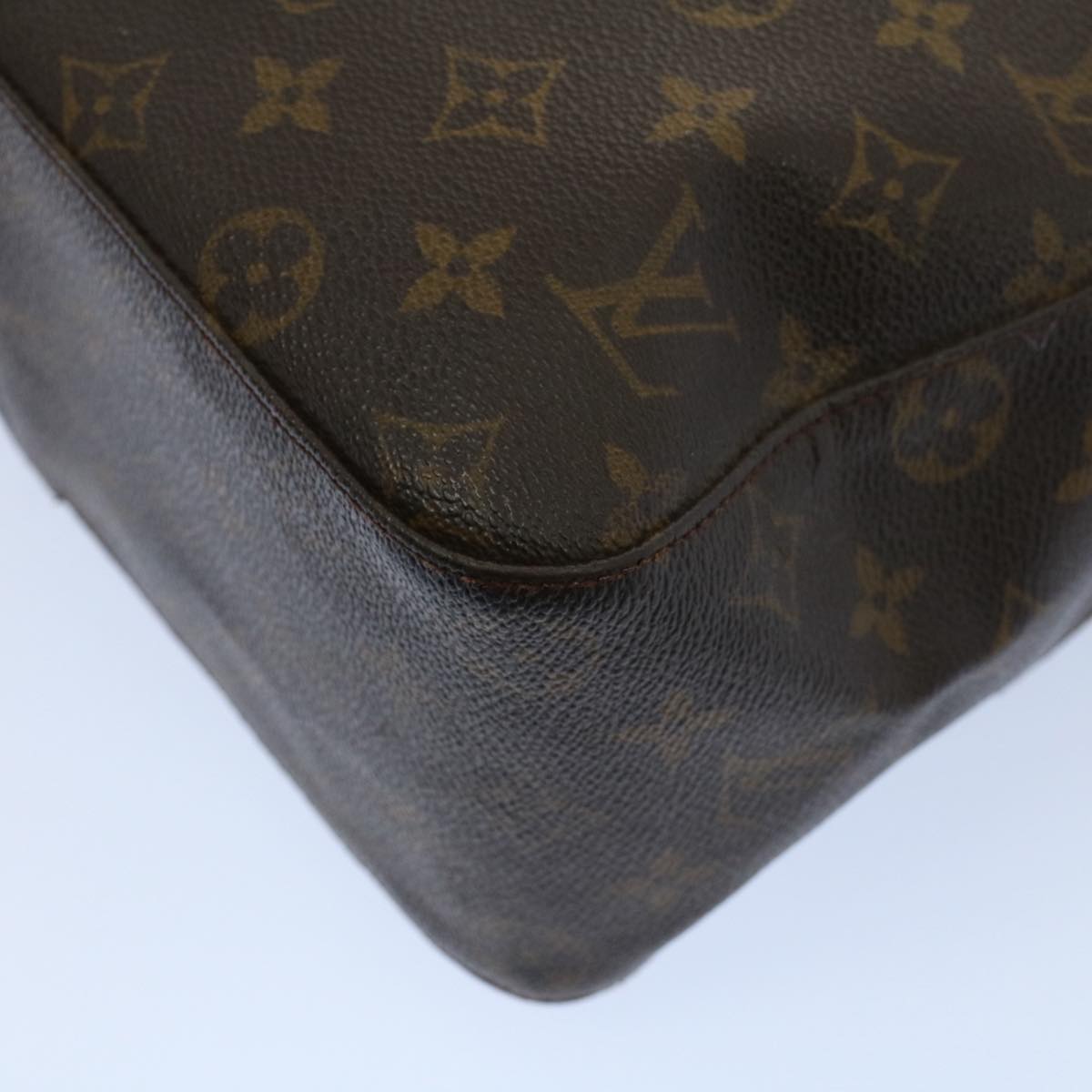 LOUIS VUITTON Monogram Looping GM Shoulder Bag M51145 LV Auth 55850