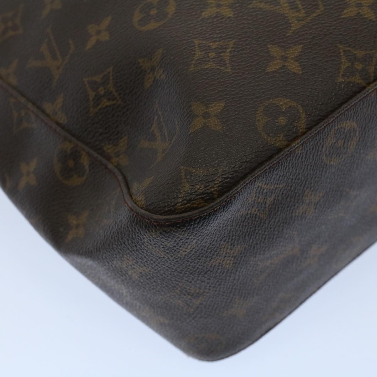 LOUIS VUITTON Monogram Looping GM Shoulder Bag M51145 LV Auth 55850