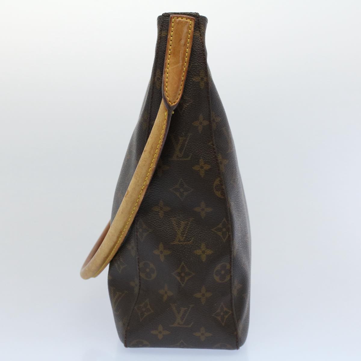 LOUIS VUITTON Monogram Looping GM Shoulder Bag M51145 LV Auth 55850