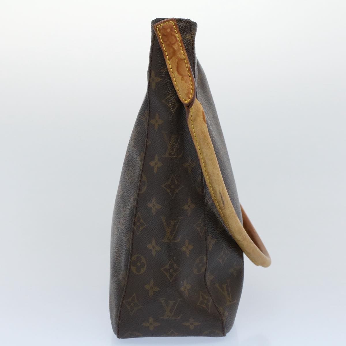 LOUIS VUITTON Monogram Looping GM Shoulder Bag M51145 LV Auth 55850