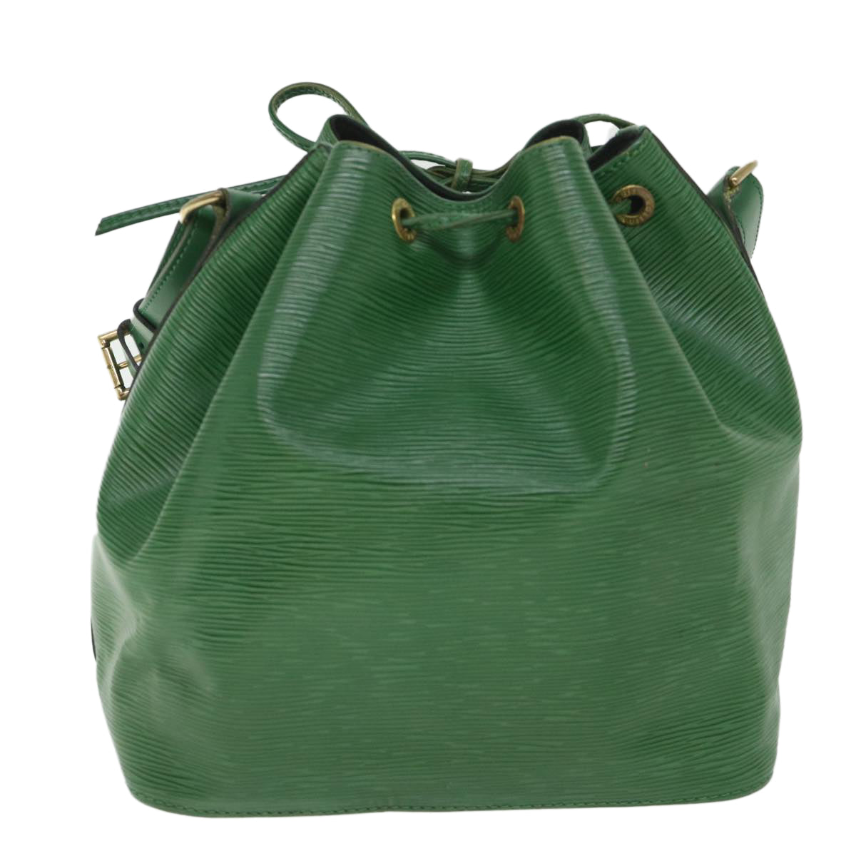 LOUIS VUITTON Epi Petit Noe Shoulder Bag Green M44104 LV Auth 55851