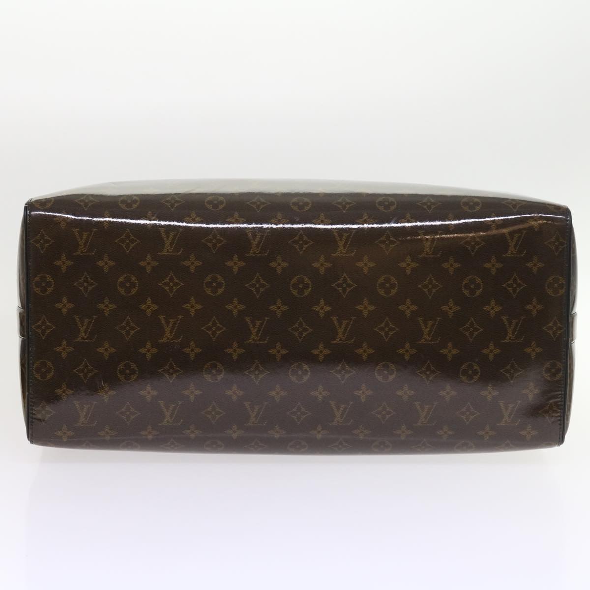 LOUIS VUITTON Monogram Glaze Keepall Bandouliere 50 Bag M43899 LV Auth 55861A