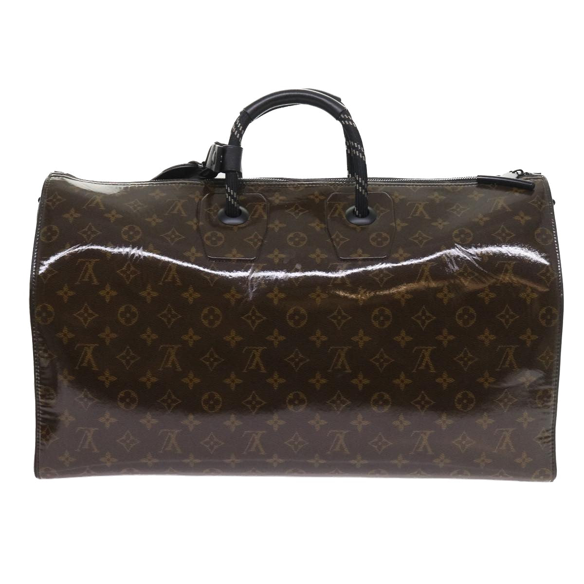 LOUIS VUITTON Monogram Glaze Keepall Bandouliere 50 Bag M43899 LV Auth 55861A - 0