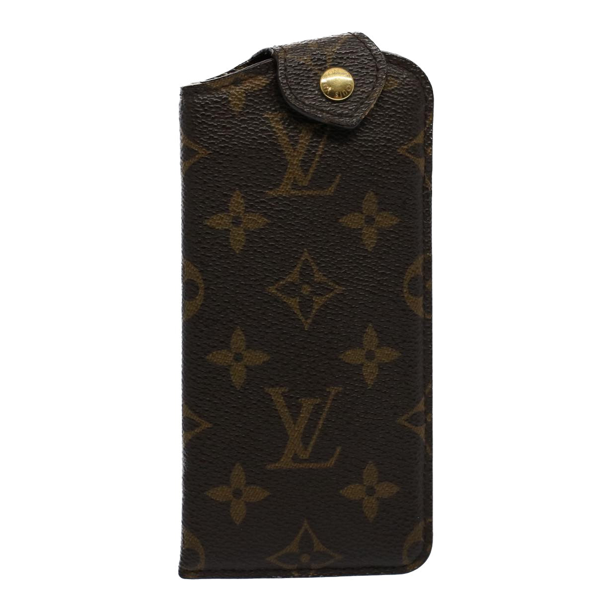 LOUIS VUITTON Monogram Etui Lunette PM Glasses Case M66545 LV Auth 55882