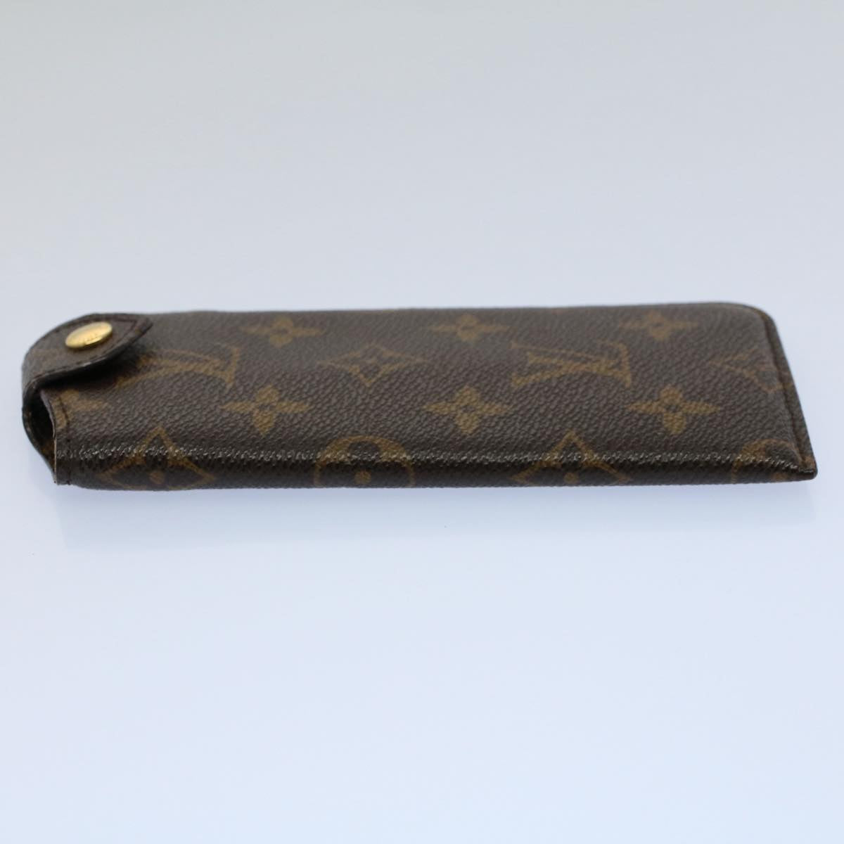 LOUIS VUITTON Monogram Etui Lunette PM Glasses Case M66545 LV Auth 55882