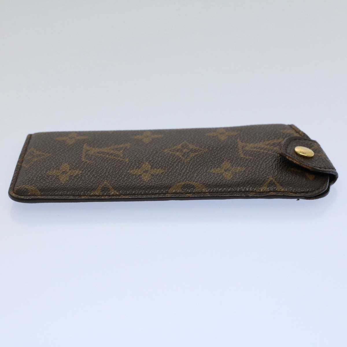 LOUIS VUITTON Monogram Etui Lunette PM Glasses Case M66545 LV Auth 55882