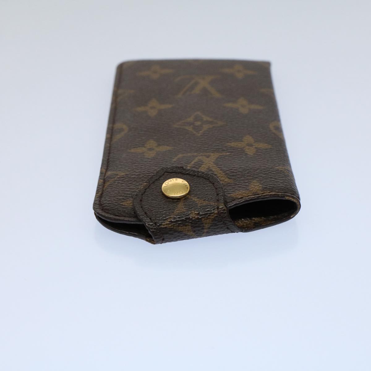 LOUIS VUITTON Monogram Etui Lunette PM Glasses Case M66545 LV Auth 55882