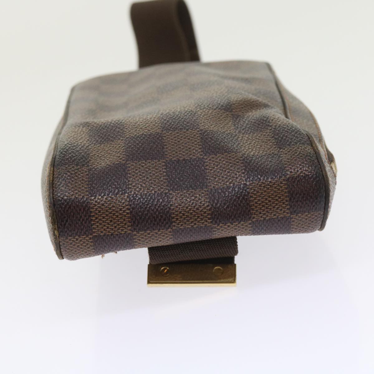 LOUIS VUITTON Damier Ebene Geronimos Shoulder Bag N51994 LV Auth 55896