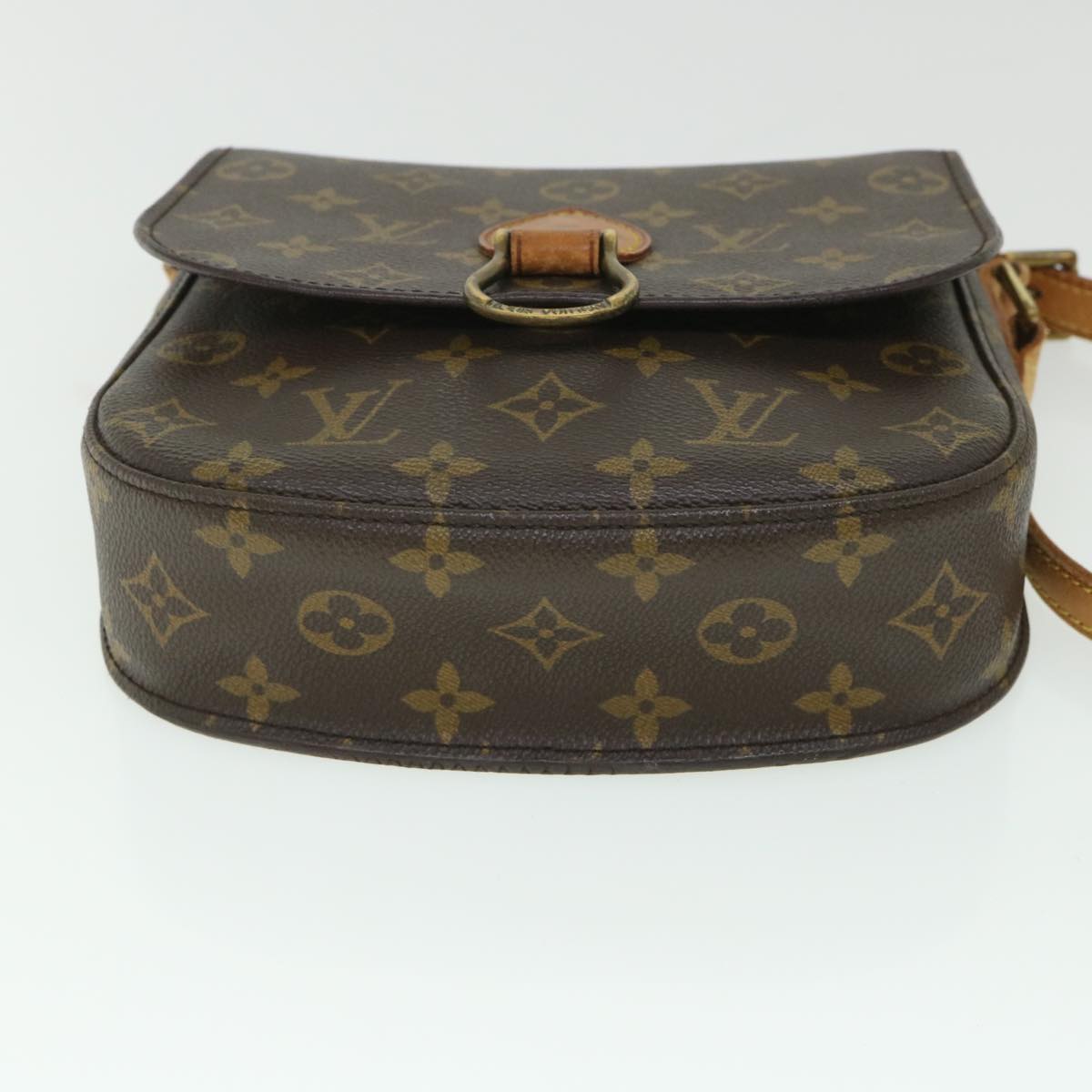 LOUIS VUITTON Monogram Saint Cloud MM Shoulder Bag M51243 LV Auth 55929