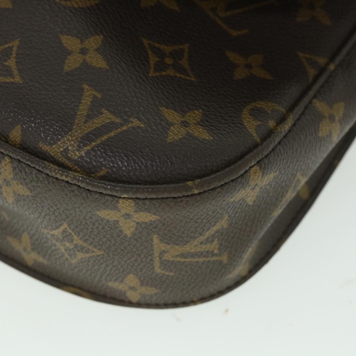 LOUIS VUITTON Monogram Saint Cloud GM Shoulder Bag M51242 LV Auth 55936