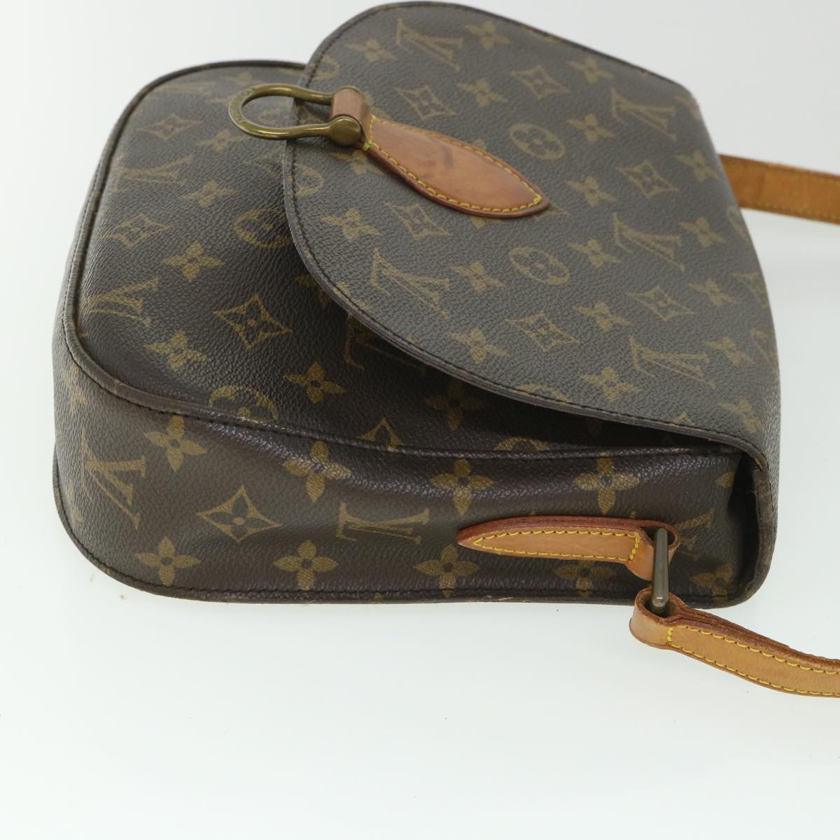 LOUIS VUITTON Monogram Saint Cloud GM Shoulder Bag M51242 LV Auth 55936