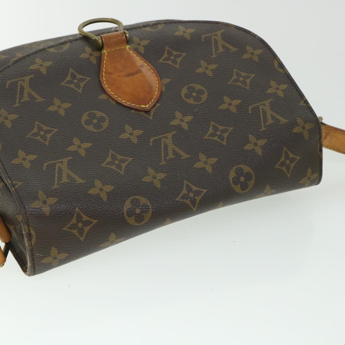 LOUIS VUITTON Monogram Saint Cloud GM Shoulder Bag M51242 LV Auth 55936