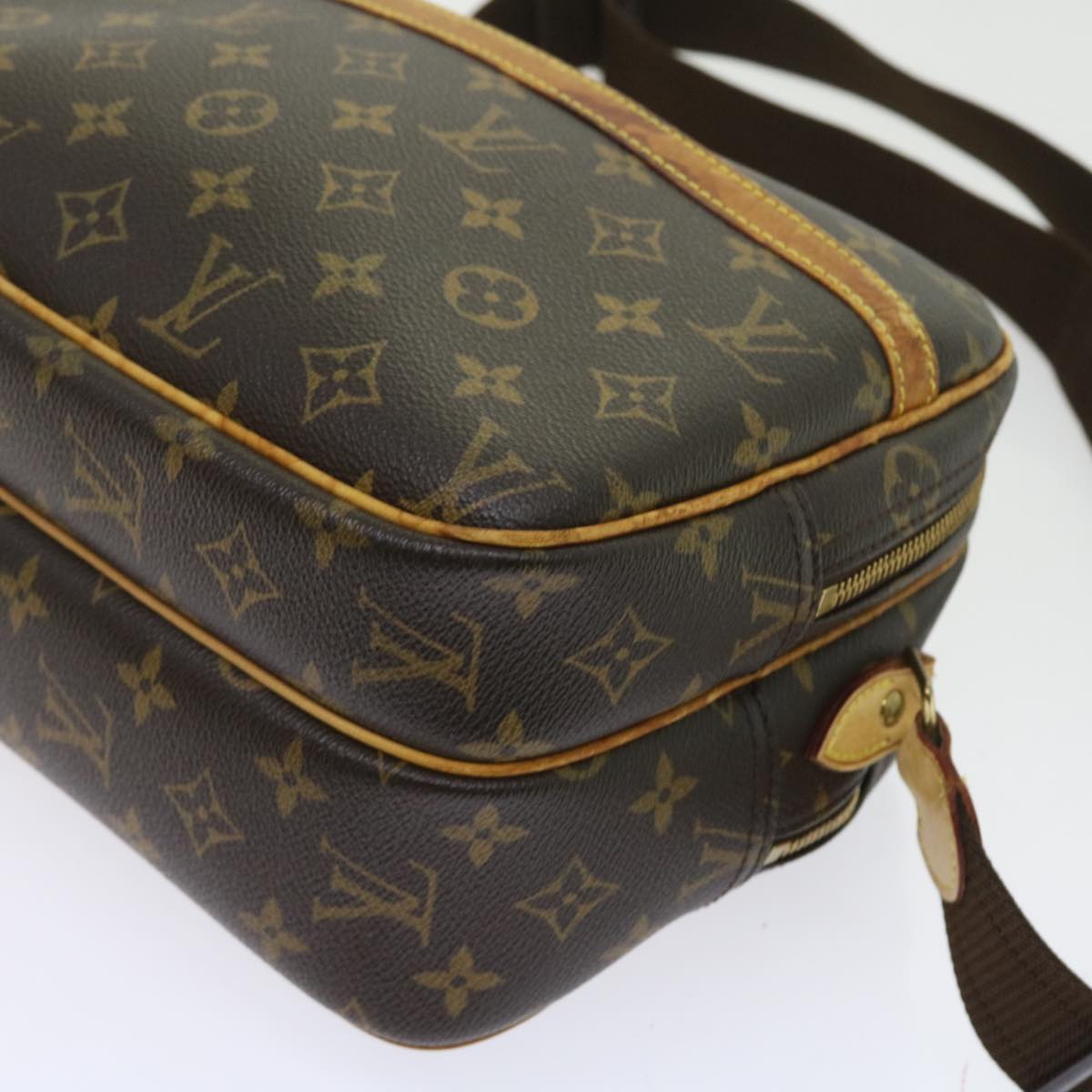 LOUIS VUITTON Monogram Reporter PM Shoulder Bag M45254 LV Auth 55948