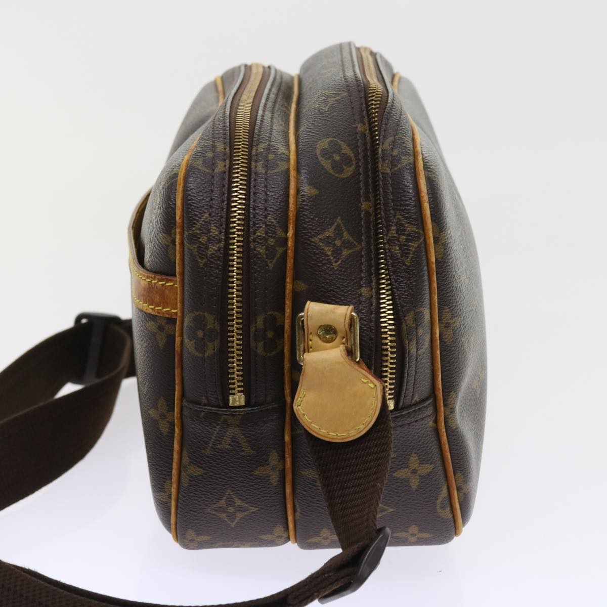 LOUIS VUITTON Monogram Reporter PM Shoulder Bag M45254 LV Auth 55948